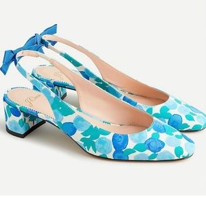 Jcrew slingback pumps